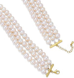 Load image into Gallery viewer, Triple Strand Pearl Necklace Bundle