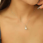Load image into Gallery viewer, AAA+ Quality Freshwater Hope Pearl Pendant Necklace