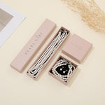 Load image into Gallery viewer, AAA+ Quality Triple Strand Freshwater Pearl Necklace Bracelet and Stud Earrings