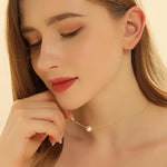 Load image into Gallery viewer, AAA+ Quality Bead Gold Freshwater Pearl Pendant Necklace