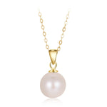 Load image into Gallery viewer, AAA+ Quality Hope Gold Freshwater Pearl Pendant Necklace