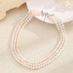 Load image into Gallery viewer, real pearl necklace