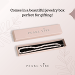 Load image into Gallery viewer, AAA+ Quality Single Strand Silver Freshwater Pearl Necklace
