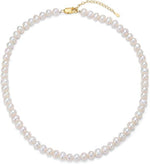 Load image into Gallery viewer, AAA+ Quality Single Strand Golden Freshwater Pearl Necklace
