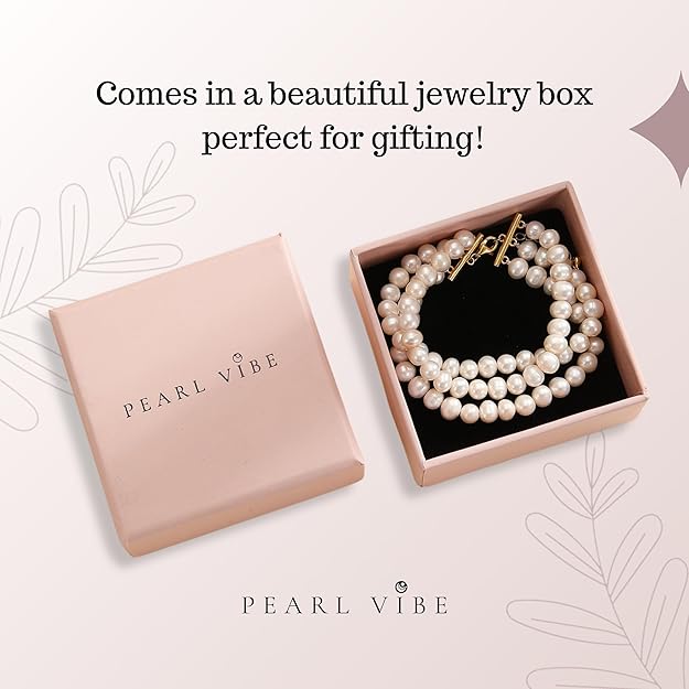 Triple Strand Pearl Bracelets Bundle