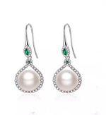 Load image into Gallery viewer, AAA+ QUALITY FRESHWATER PEARL EARRING
