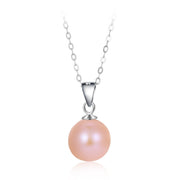 AAA+ Quality Pink Pearl Freshwater Pearl Pendant Necklace
