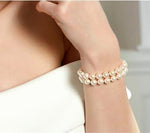 Load image into Gallery viewer, real pearl bracelet for women
