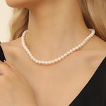 Load image into Gallery viewer, pearl necklace
