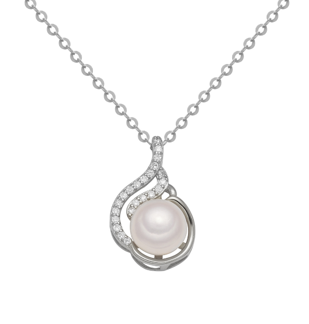 AAA+  Quality Silver Pendant Necklace