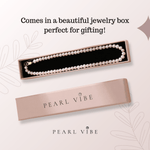 Load image into Gallery viewer, AAA+ Quality Single Strand Golden Freshwater Pearl Necklace
