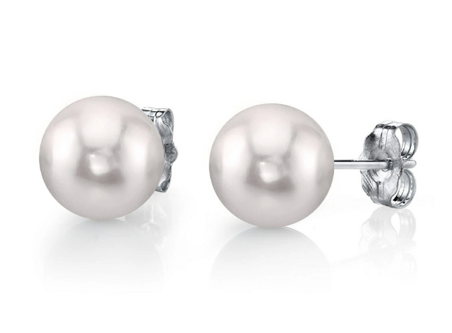 Pearl Stud Earrings