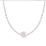 Load image into Gallery viewer, AAA+ Quality White Pearl Necklace
